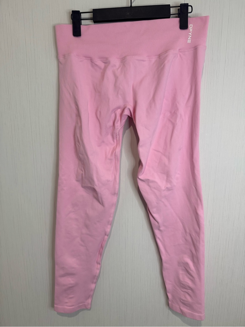 DFYNE Impact Seamless Leggings. XL. Pink.